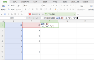 使用COUNTIF函數(shù)為excel查重